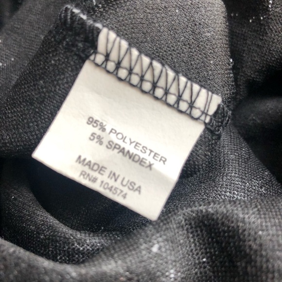 𝅺SOUL Harmony Energy SHE Black white floral‎ abstract design pencil skirt  LG - Picture 6 of 12